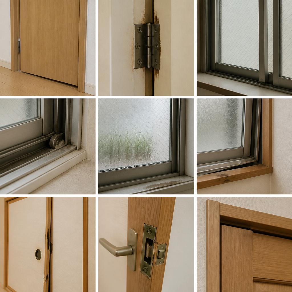 よくある建具の不具合事例