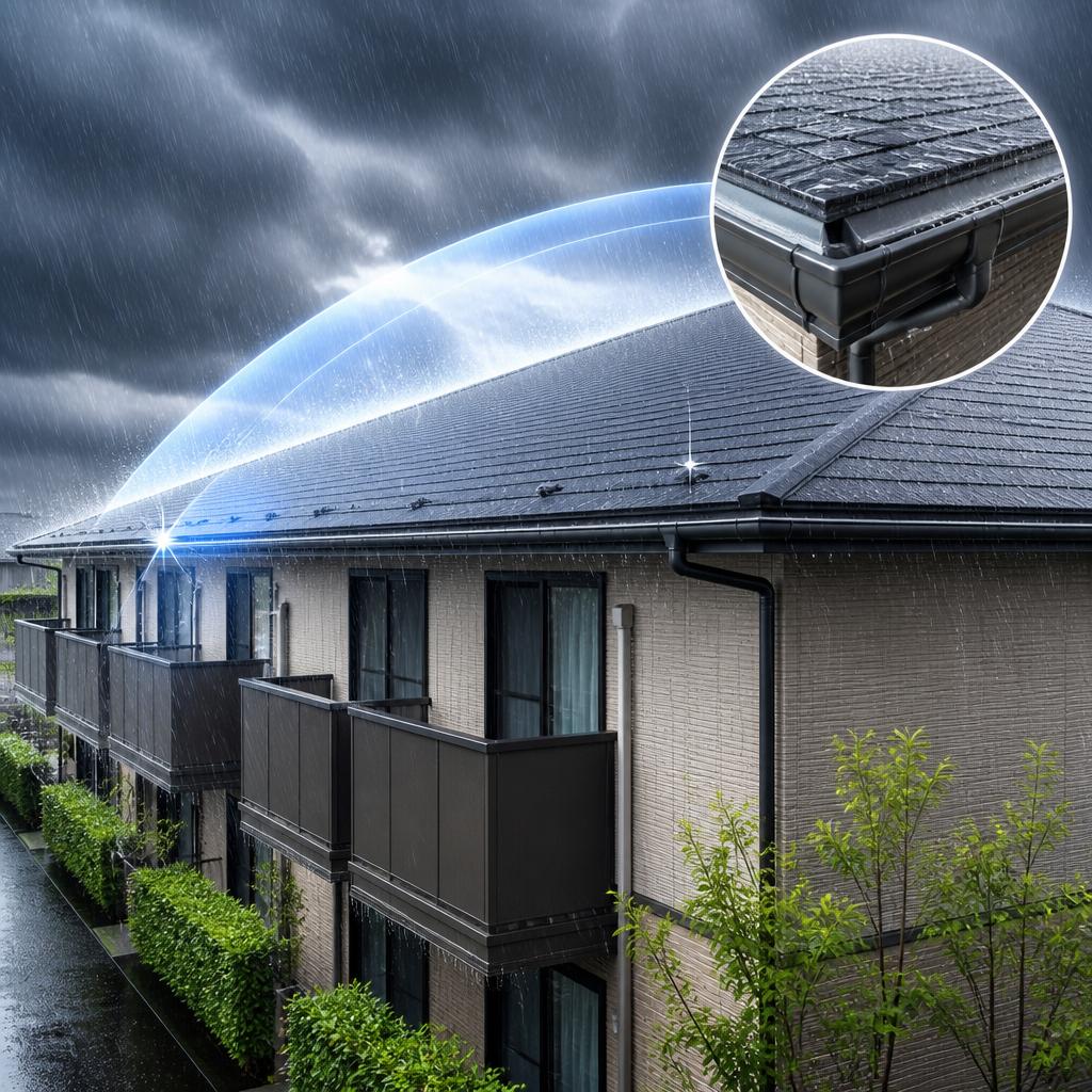 賃貸住宅を雨漏りから守る！